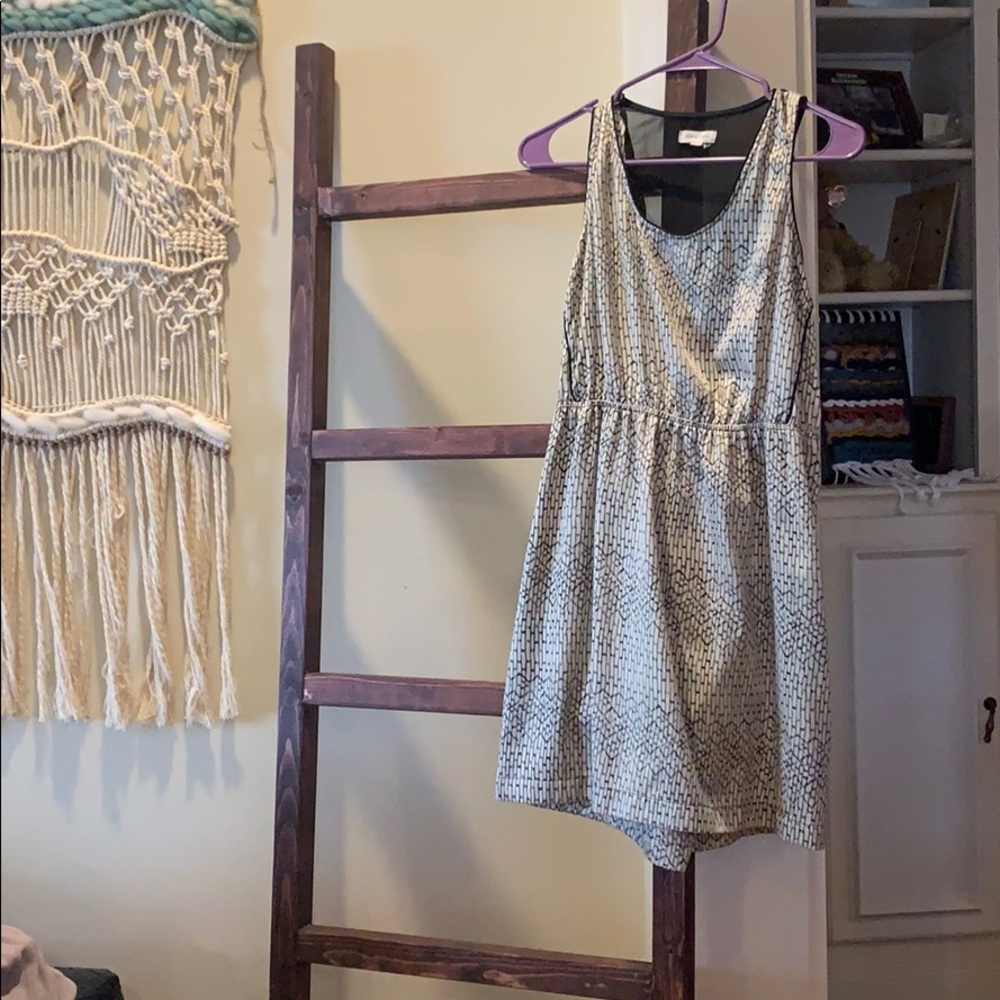 Silence + Noise Dress with shear back detail